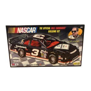 Rare Mega Bloks 9957 1:16 The Official Nascar Dale Earnhardt #3 Building Set New
